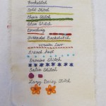Embroidery Class at Collage
