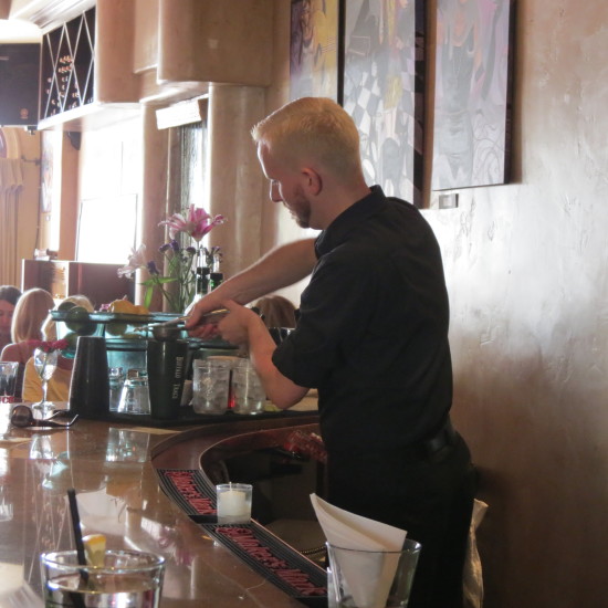 Jared, Tending Bar at The Vine