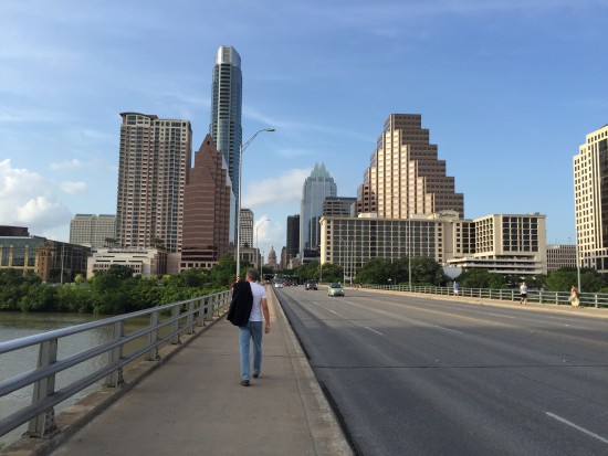 Walking Into Austin