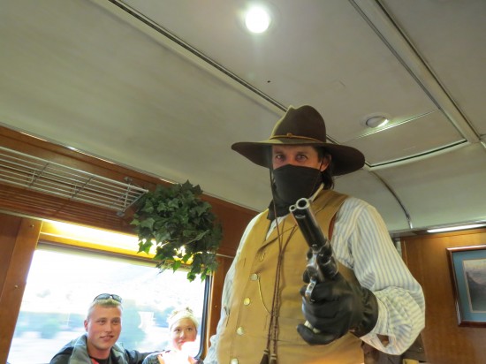 An Old-Fashioned Train Robbery Courtesy of Grand Canyon Railway