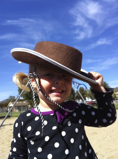 Helen in Her Woody Hat